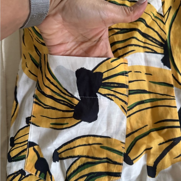 FARM Rio Banana Print Jumpsuit - Yellow and Black - Picture 9 of 11